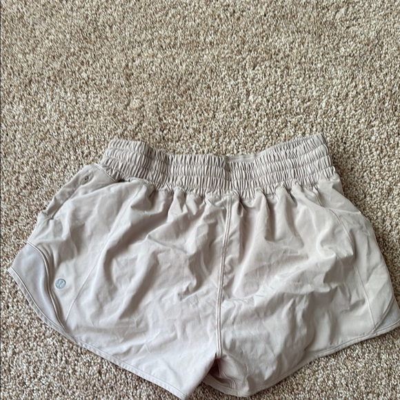 Women's Cream Shorts - Picture 2 of 2